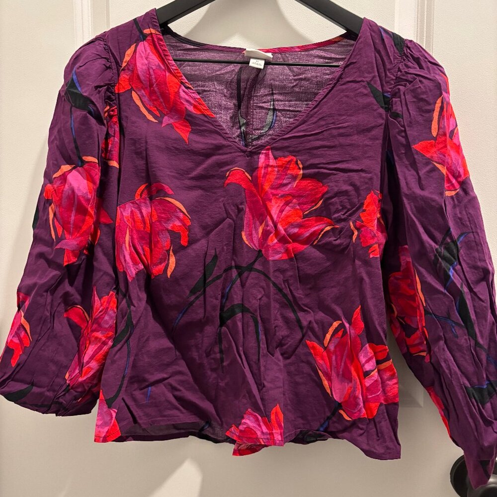 Dress Shirt Blouse Size M